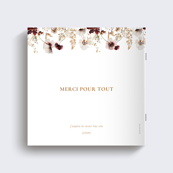 Album Photo Famille Merci fleuri