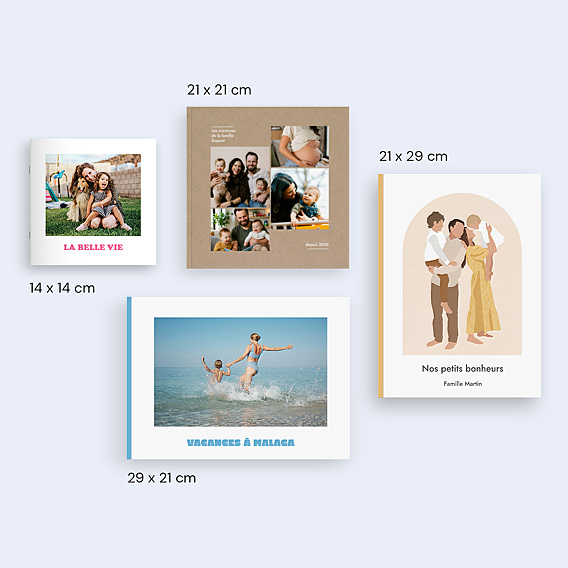 Album Photo Famille Classique multi-photo kraft