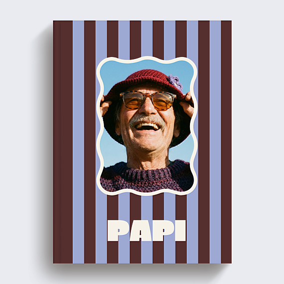 Album Photo Famille Rayures d'amour papi