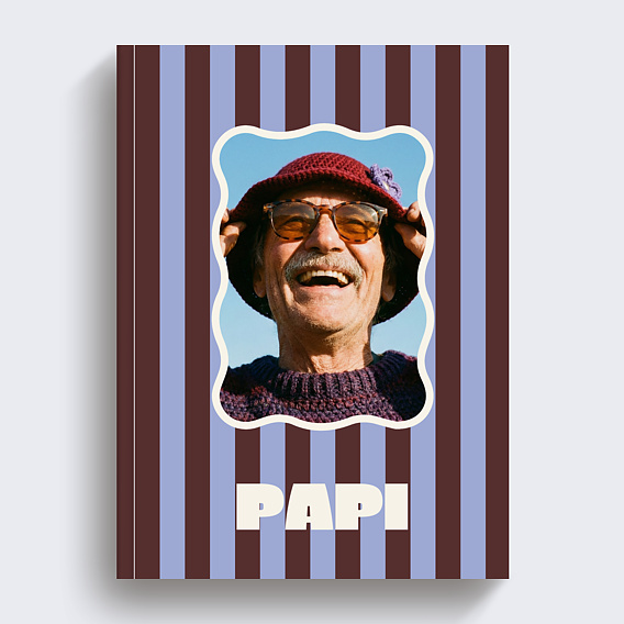 Album photo famille Rayures d'amour papi