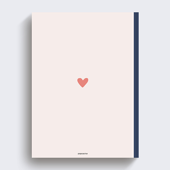 Album photo famille Portrait en figurine Verso