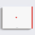 Album photo famille Je t'aime minimaliste Verso