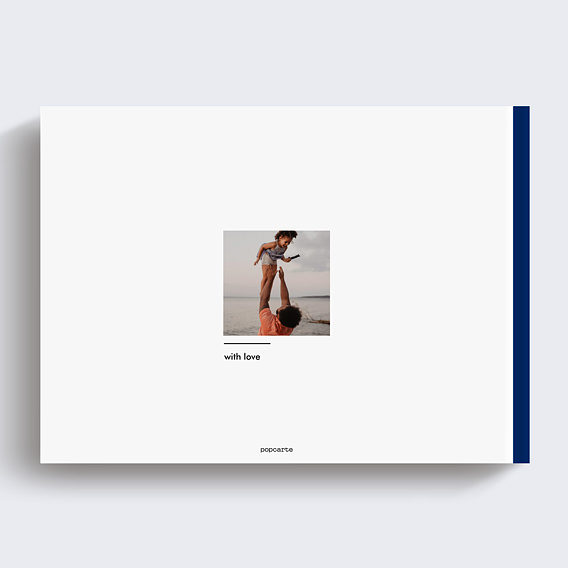 Album photo famille Rétrospective Année Classique Verso