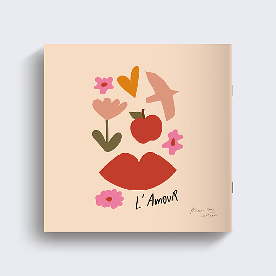 Album Photo Famille Marie-Lou Création x Popcarte - L'Amour