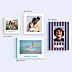 Album Photo Famille Rayures d'amour papi