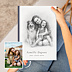Album Photo Famille Portrait au crayon de papier