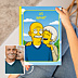 Album Photo Famille Portrait en cartoon