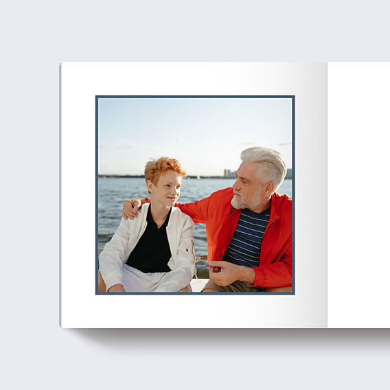 Album Photo Famille Amour en Fête Bleu