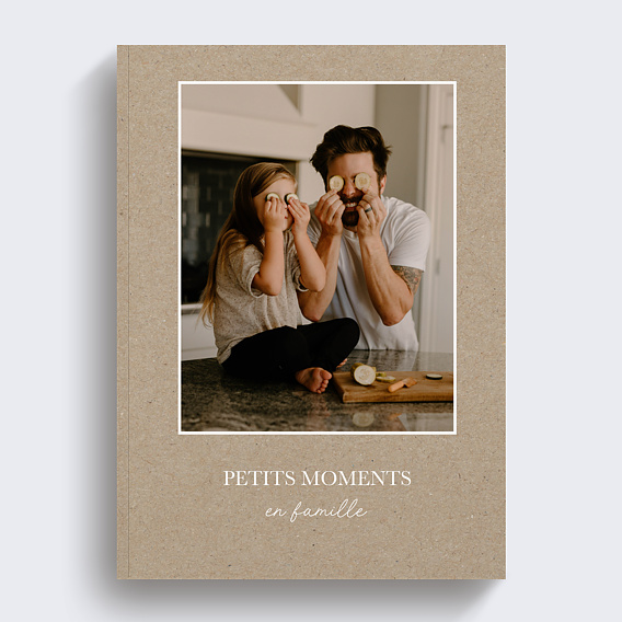 Album photo famille Classique Kraft Recto