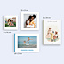 Album Photo Famille Portrait en aquarelle