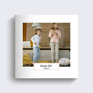 Album Photo Famille Etiquette Poudre Fte