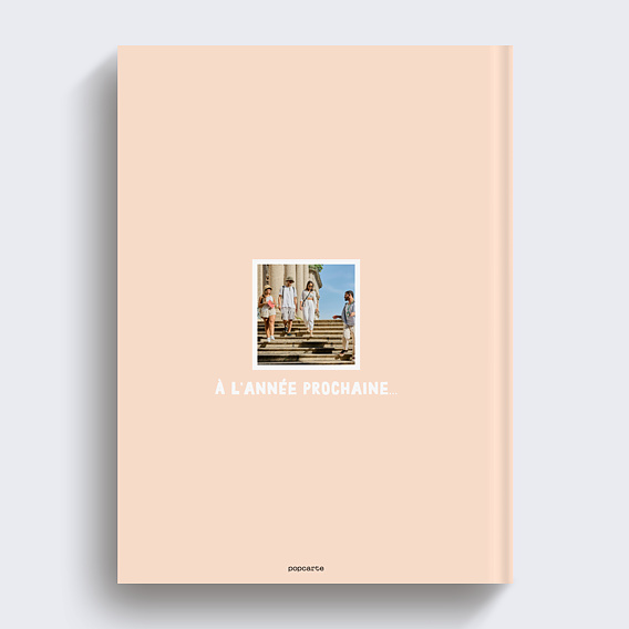 Album photo famille Touche colorée Verso