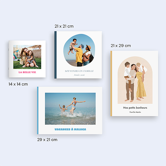 Album Photo Famille Forme rond