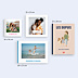 Album Photo Famille Portrait aligné minimaliste