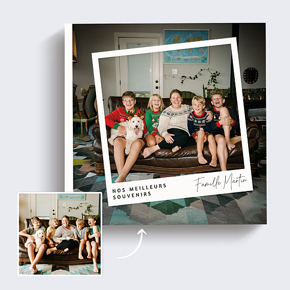 Album Photo Famille Votre portrait de Noël à l’argentique