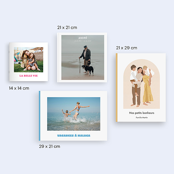 Album Photo Hommage Classique Pleine Page