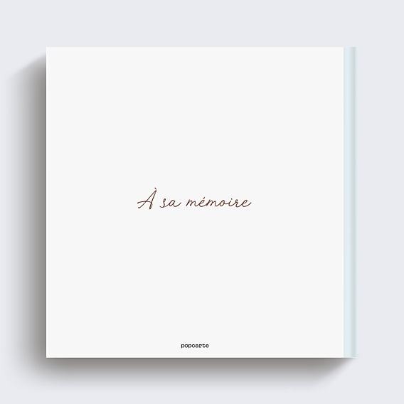 Album Photo Hommage Portrait en aquarelle