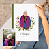 Album Photo Hommage Portrait minimaliste avec couronne champêtre