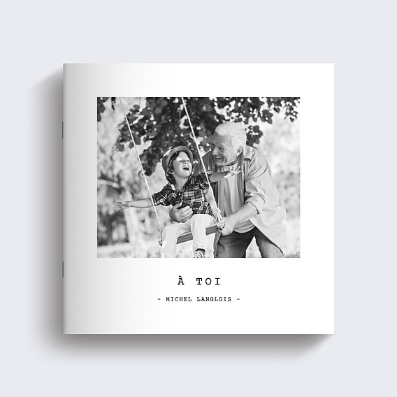 Album photo hommage Polaroid