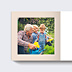 Album Photo Hommage Etiquette Poudrée