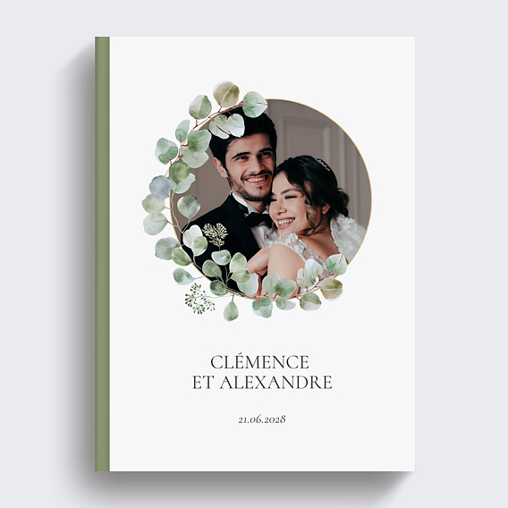 concevez votre album photo de mariage propre, clair et rapide