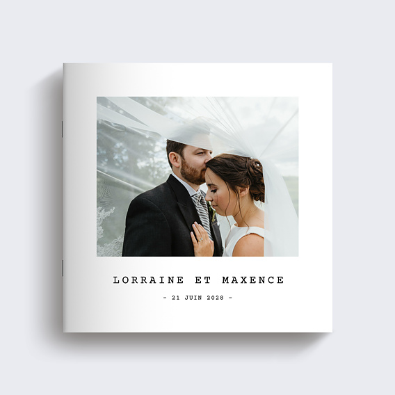Album photo mariage Polaroid