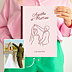 Album Photo Mariage Portrait dessiné au trait