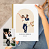 Album Photo Mariage Couple en illustration minimaliste