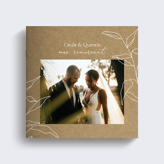 Album Photo Mariage Fleur Blanche