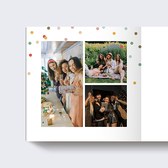 Album Photo Mariage Confettis