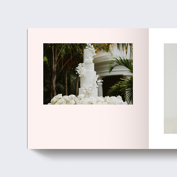 Album photo mariage Petits coeurs Page 1