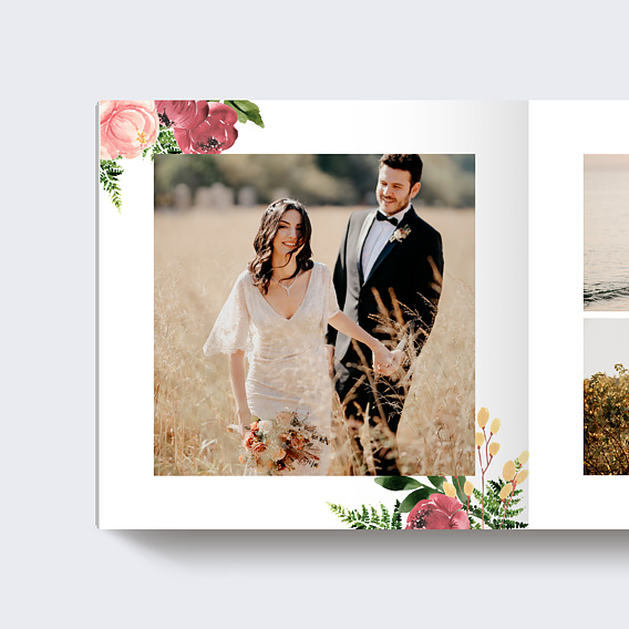 Album photo mariage Wild Flowers Page 1