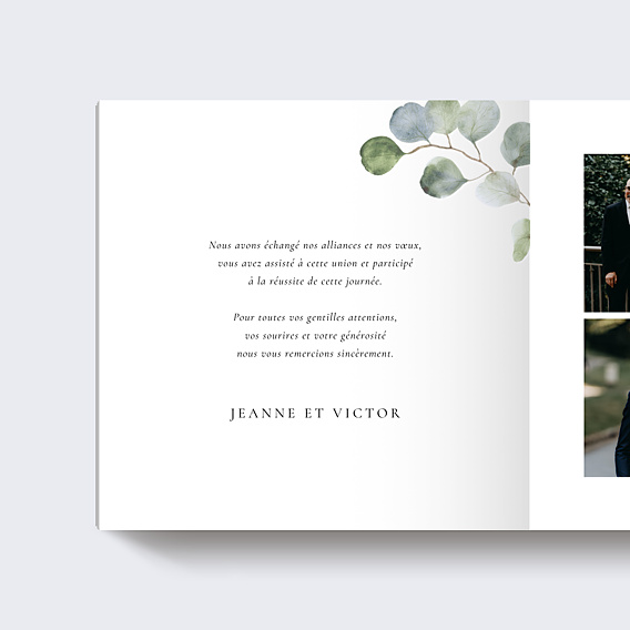 Album Photo Mariage Couronne d'Oliviers