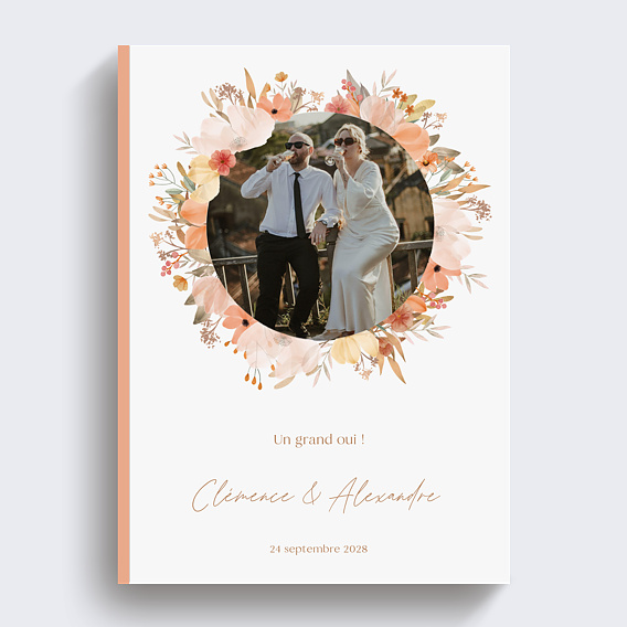 Album Photo Mariage Fleurs Champêtres
