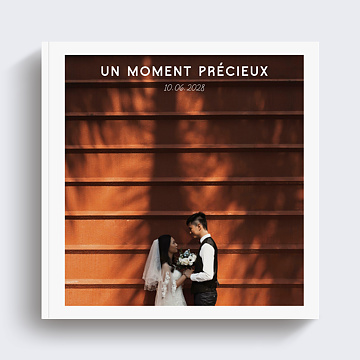 Album photo mariage Classique Pleine Page
