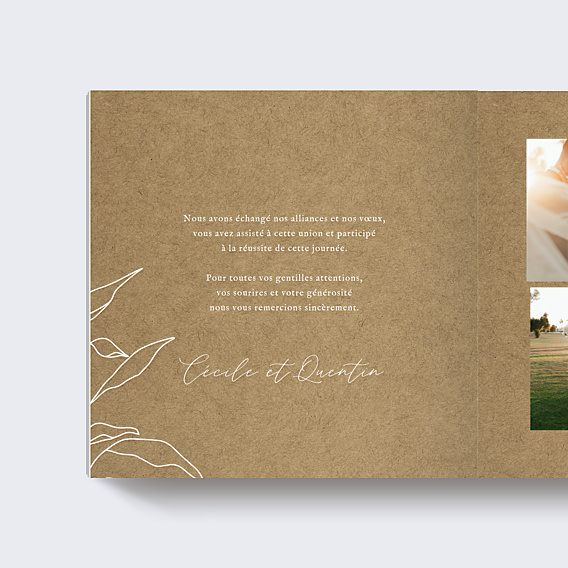 Album Photo Mariage Fleur Blanche