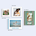 Album Photo Mariage Rayures festives
