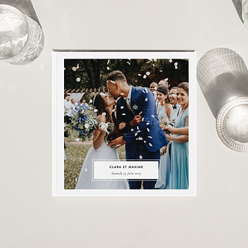 Album photo mariage Traditionnel Étiquette
