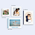 Album Photo Mariage Couple en illustration minimaliste