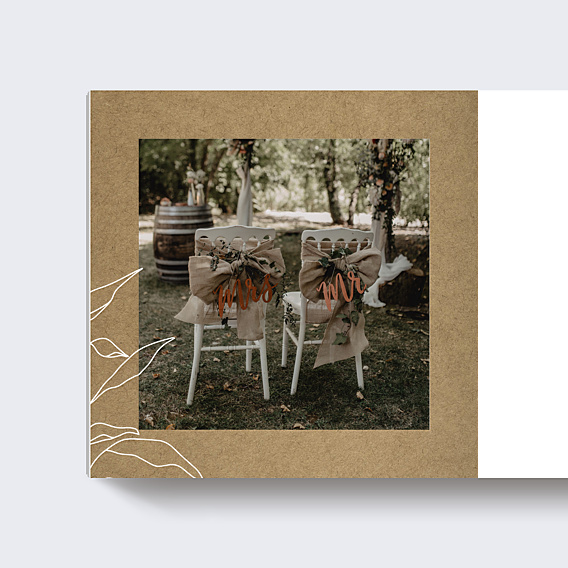 Album Photo Mariage Fleur Blanche