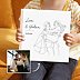 Album Photo Mariage Couple line art
