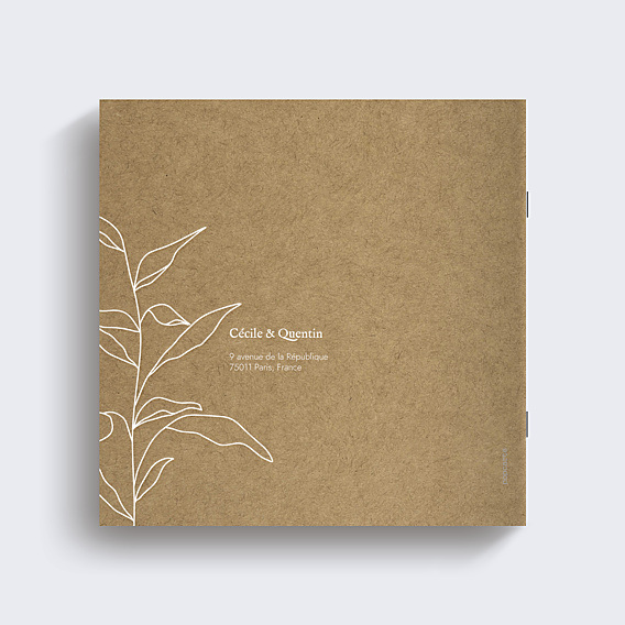 Album Photo Mariage Fleur Blanche