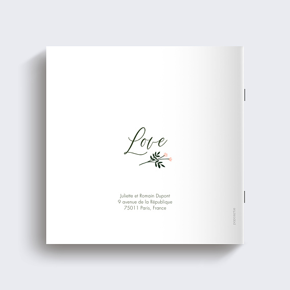 Album Photo Mariage Fleur de Verveine