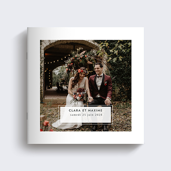 Album Photo Mariage Éditorial
