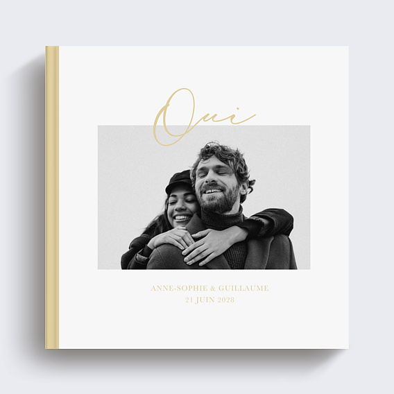 Album photo mariage Joli oui Recto