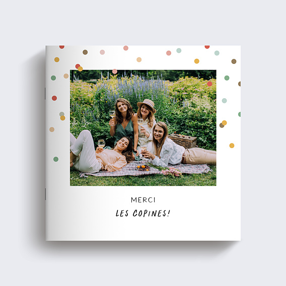 Album Photo Mariage Confettis