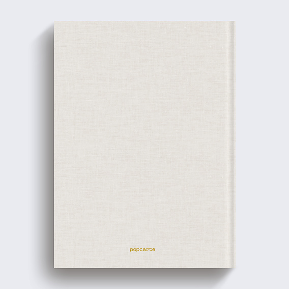 Album photo mariage Tissu embossé Verso