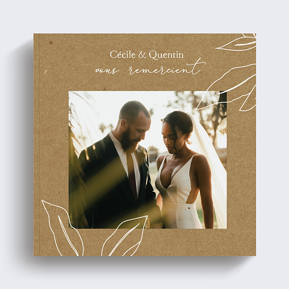 Album photo mariage Fleur Blanche