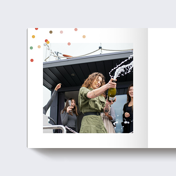 Album Photo Mariage Confettis