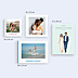 Album Photo Mariage Couple minimaliste aligné